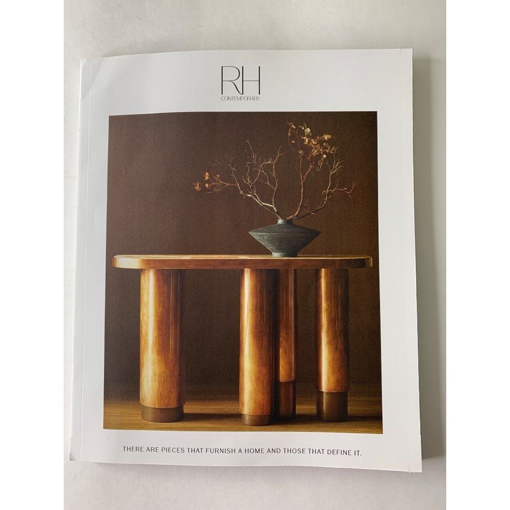 RH 2023 fall contemporary sourcebook catalog 5855 Furniture Restoration Hardware